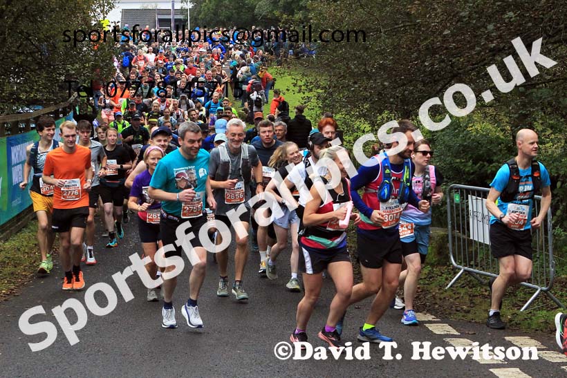 The 2024 Kielder Marathon, 2024 Kielder Marathon and Half Marathon.   Photo: David T. Hewitson/Sports for All Pics